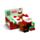 Plyšová mačkací hračka - paměťová pěna - velká - vánoční - Squish Blox - Jingle Bunch