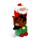 Plyšová mačkací hračka - paměťová pěna - velká - vánoční - Squish Blox - Jingle Bunch
