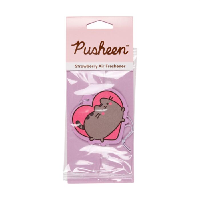 Osvěžovač vzduchu - jahoda - Kočka Pusheen - Srdce