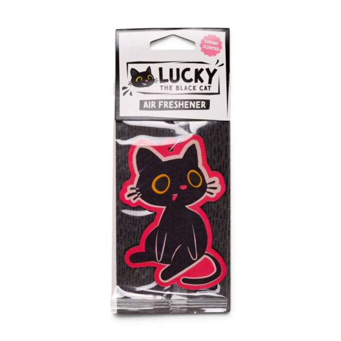 Osvěžovač vzduchu - Třešeň - Lucky the Black Cat- Kočka