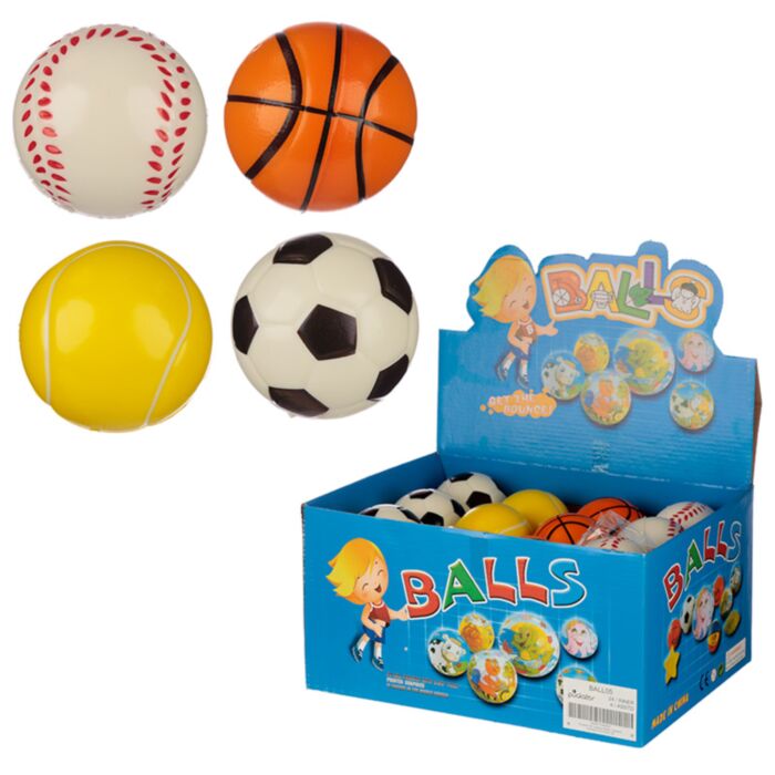 Míček - různé sporty 6.5cm