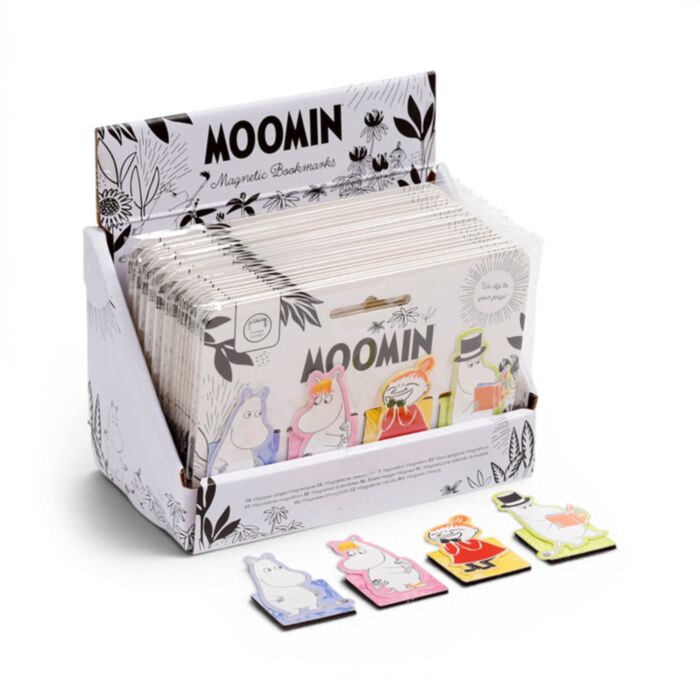 Záložka do knihy - magnetická - sada - Moomin - Mumínek Tammi