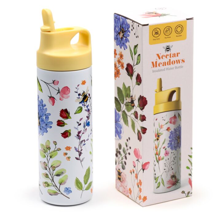 Nerezová termoláhev 500 ml - Flip top - Nectar Meadows-Včela
