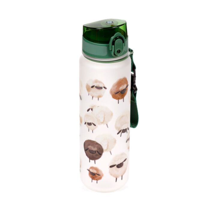 Nerozbitná plastová láhev s víčkem 600ml - Sheep - Ovečka