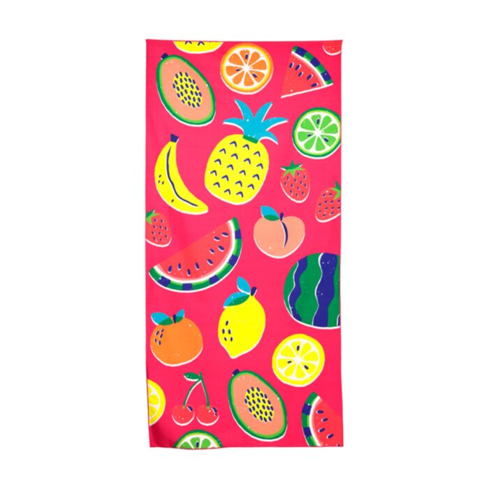 Osuška - plážová - mikrovlákno  - Summer fruits  -Letní ovoce