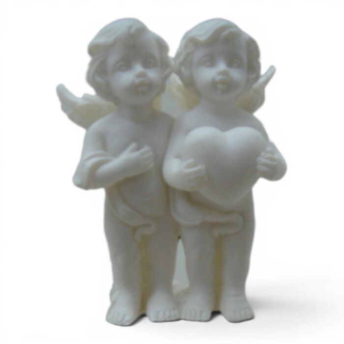 Dekorace - soška - Zamilovaní cherubíni