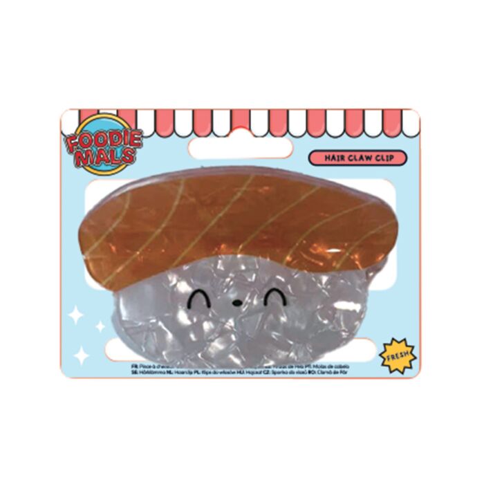 Sponka do vlasů - Foodiemals - Sushi s lososem