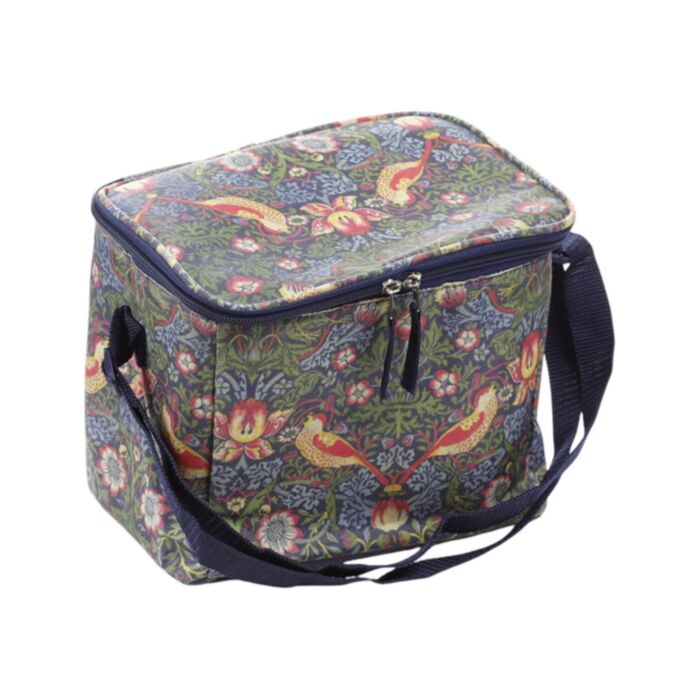 Termotaška - velká - oxfordská tkanina - William Morris - Ptáček
