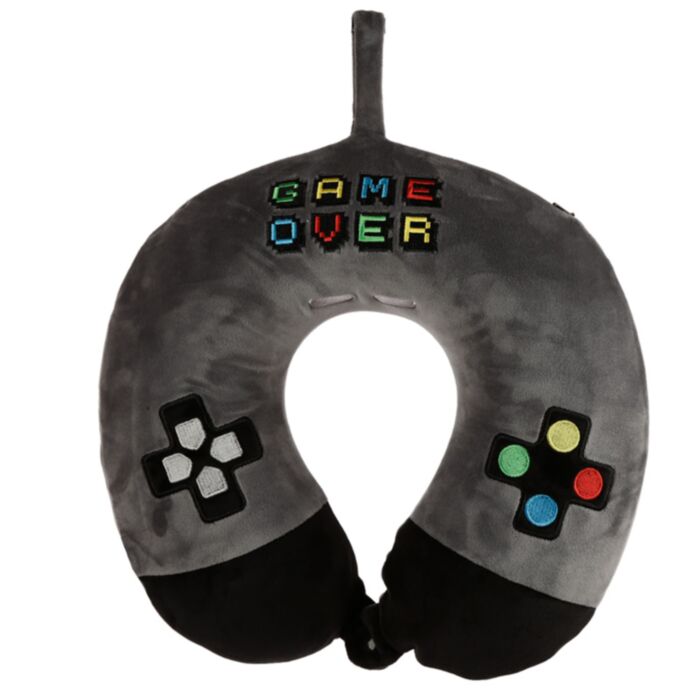 Cestovní polštářek z paměťové pěny - Relaxeazzz - Game Over