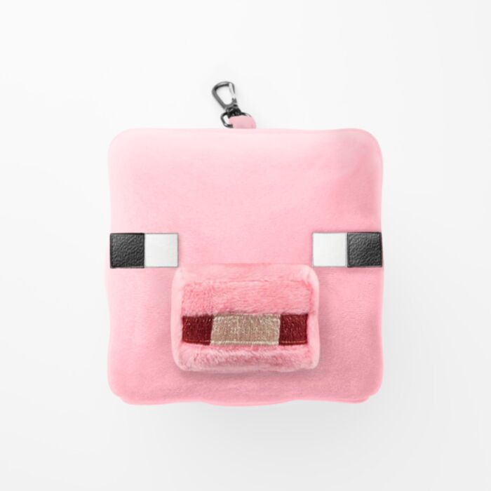 Cestovní polštář a maska na oči Relaxeazzz - Minecraft - Pig - Prasátko