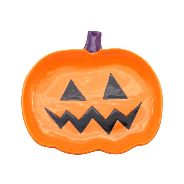 Talíř - keramický - Spooky - Dýně