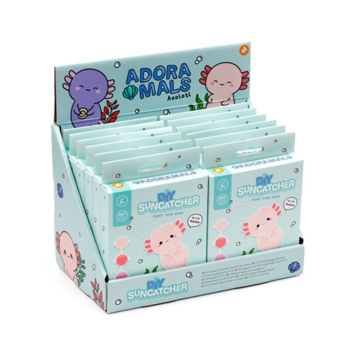 Lapač slunce - DIY - Adoramals - Axolotl Maddie