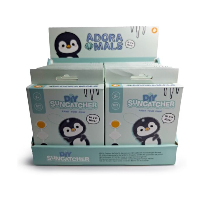 Lapač slunce - DIY - Namaluj si sám - Adoramals Oceán - Tučňák Nico 