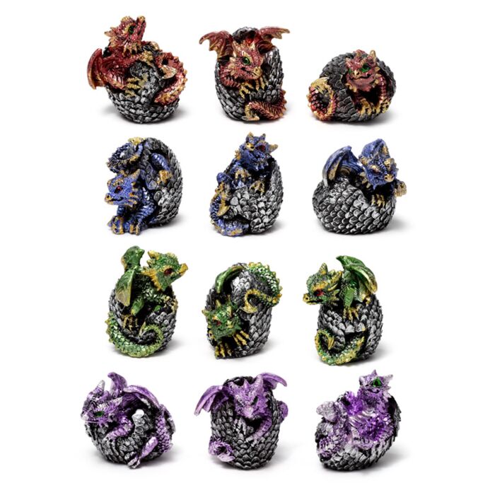 Dekorace - soška - Elements -Líhnoucí se drak