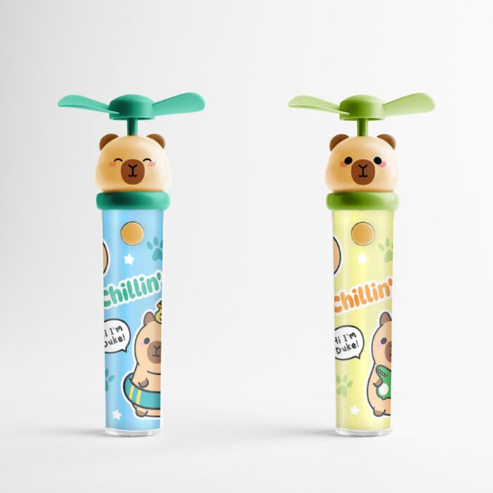 Dětský větráček - mini - USB - Adoramals - Capybara- Kapybara