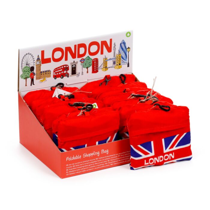 Skládací nákupní taška - London Souvenir - Londýn