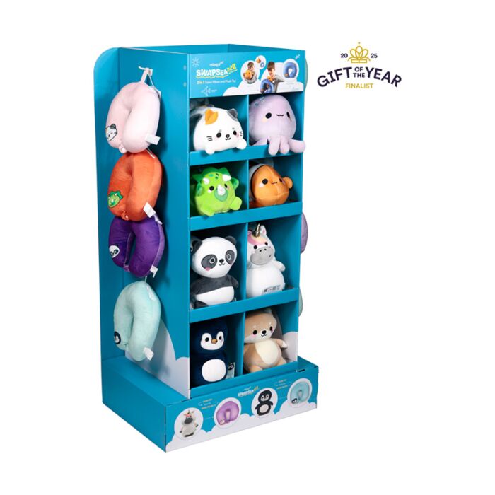 Stojan pro cestovní polštářky Swapseazzz - 8 přihrádek