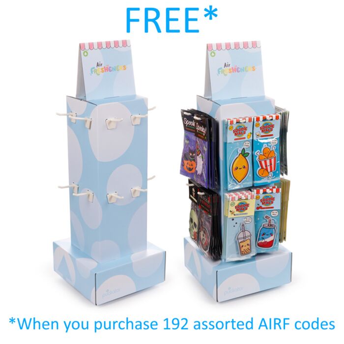 Stojan - otočný - Osvěžovače vzduchu - 16 háčků