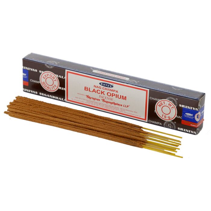 Vonné tyčinky Nag Champa 01347 Satya Black Opium