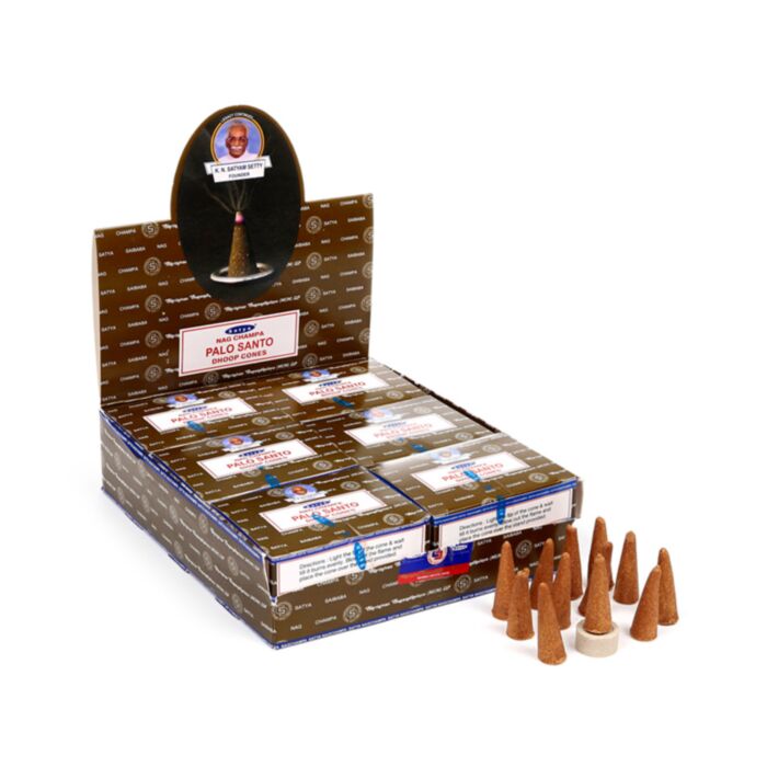 Vonné kužely Satya Palo Santo Nag Champa Dhoop