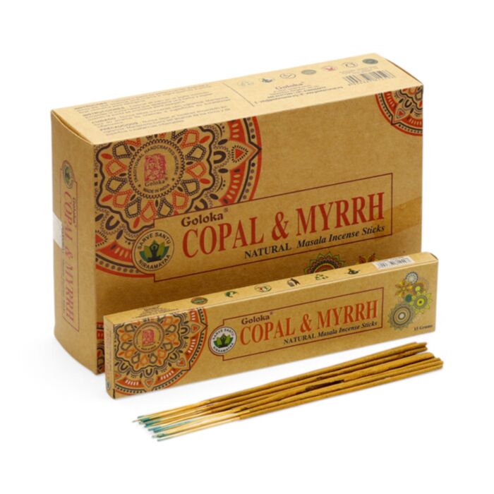 Vonné tyčinky Goloka Organika Kopal a myrha