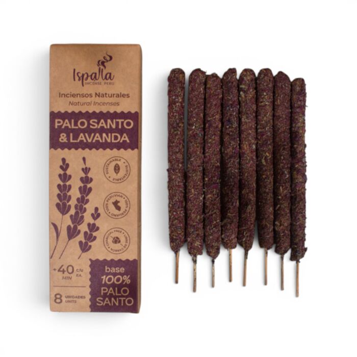 Vonné tyčinky - silné - Ispalla - Peru - Palo Santo & Levandule