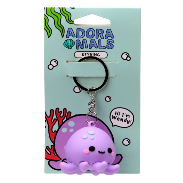 Klíčenka - 3D - PVC - Chobotnička Wendy