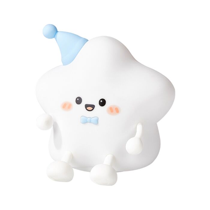 Noční světlo LED a stojánek na telefon - Hvězdička