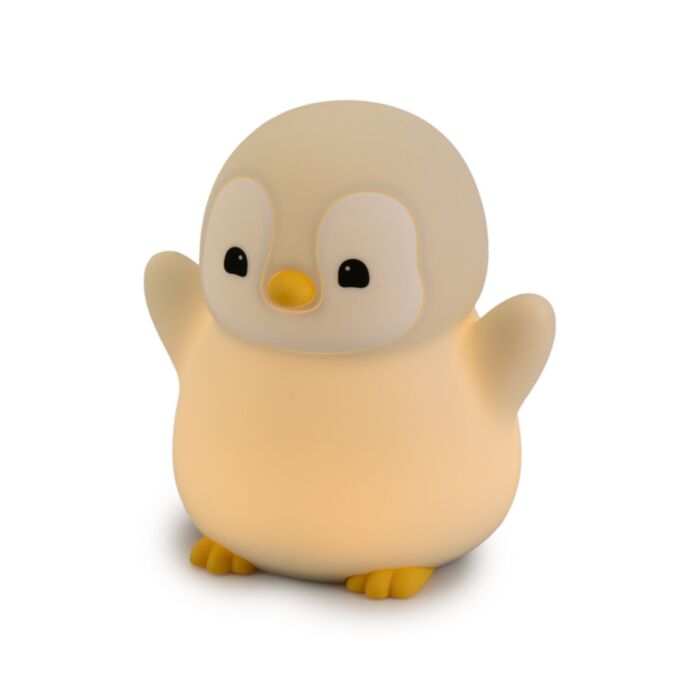 Noční světlo LED  s měnícími barvami - Zoo - Tučňák