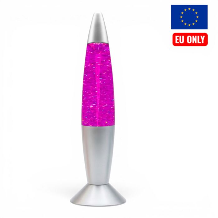 Tornádo lampa - měnící se barvy - USB - Stříbrná