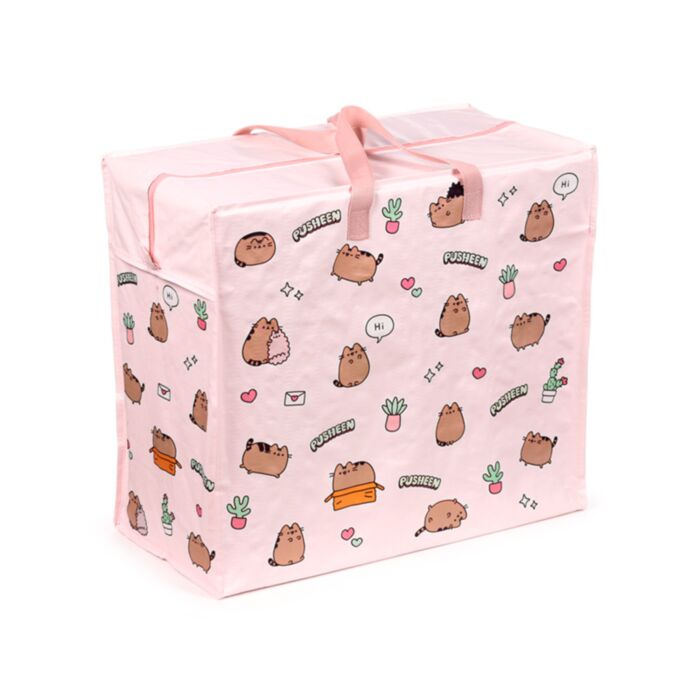 Taška na skladování - Kočka Pusheen - kaktus