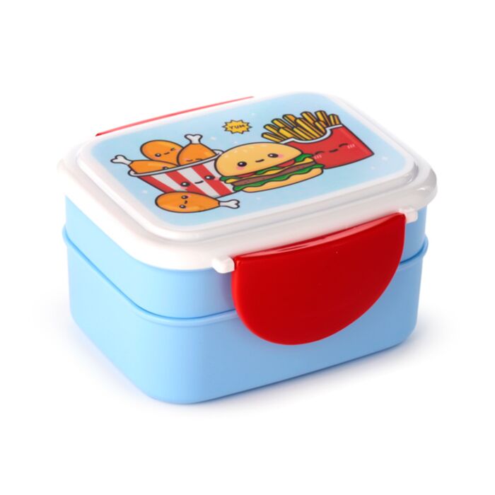 Svačinový box s příborem Bento box - Foodiemals