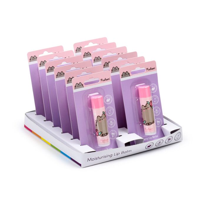 Balzám na rty - tyčinka - Kočka Pusheen - růžový