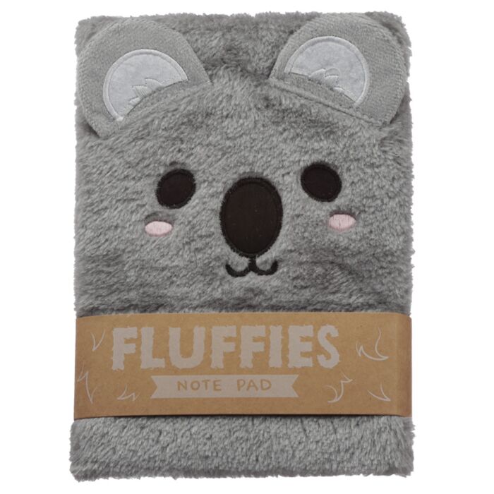 Zápisník s plyšovým obalem Fluffies Adoramals Koala