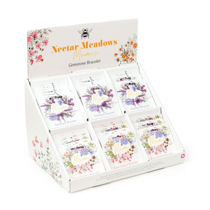 Náramek s drahokamem - Nectar Meadows Mum -Včela