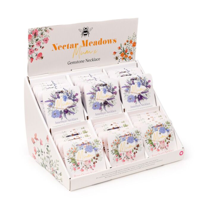 Řetízek s drahokamem - Nectar Meadows Mum - Včela