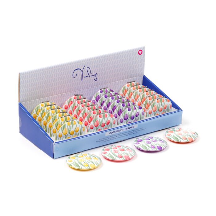 Kompaktní zrcátko - Tulips - Tulipány