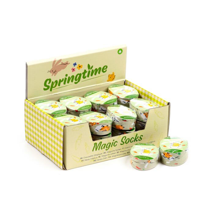Ponožky - magické - Springtime - Jaro - Králík - Kuřátko