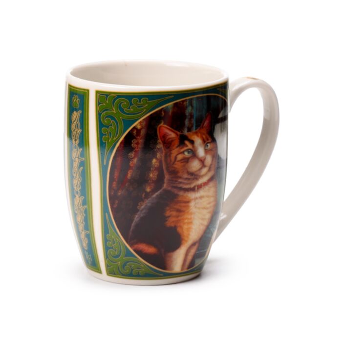 Porcelánový hrnek - Lisa Parker - Kočka - Dobrodružství