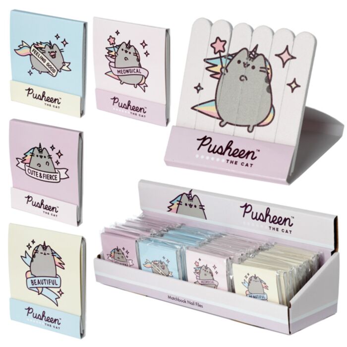 Pilník- kapesní - Kočka Pusheen jednorožec Pusheenicorn