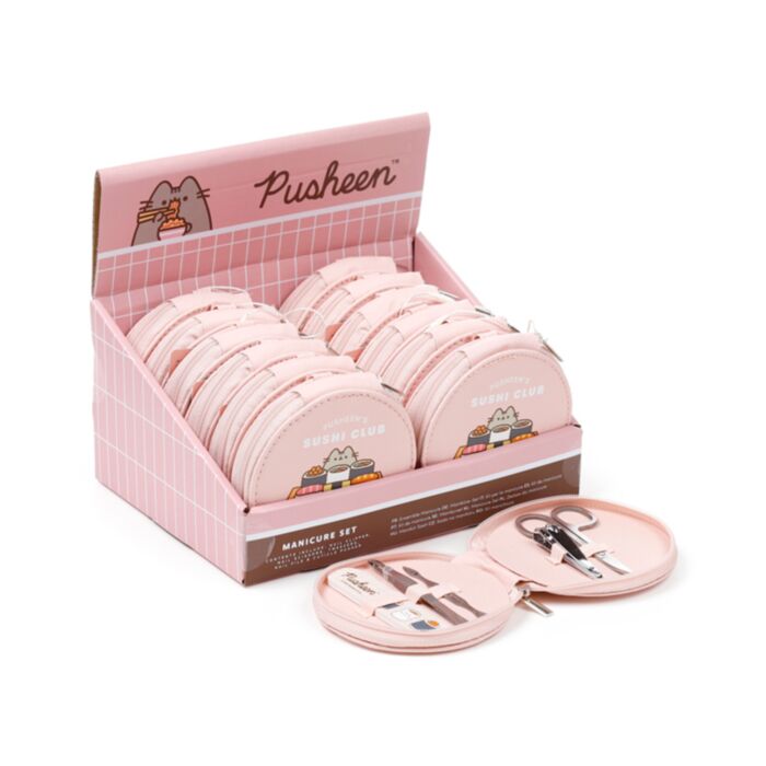 Manikúra - sada nástrojů - Kočka Pusheen - Bento Club