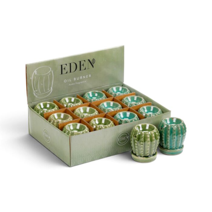 Keramická aromalampa Eden Mini kaktus