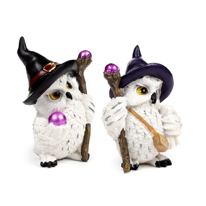 Dekorativní soška -  Moudrá sova - Kouzelná cesta