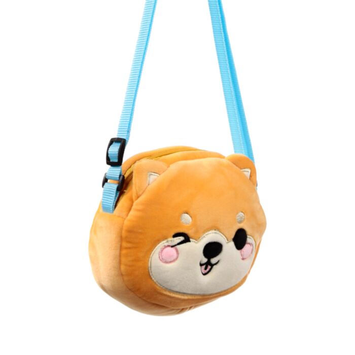 Dětská kabelka plyšová - Adoramals - Shuggs pes Shiba Inu