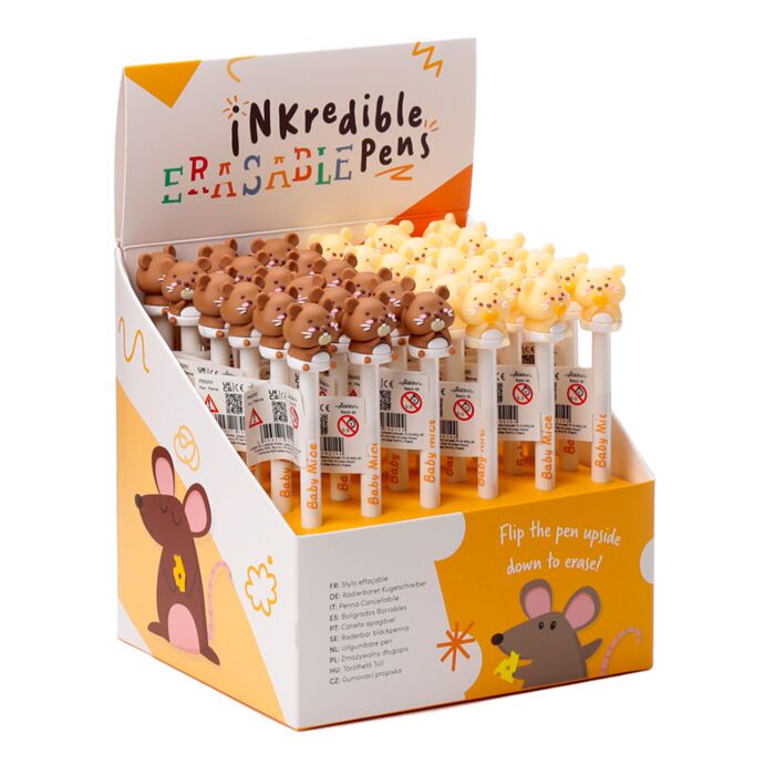 Propiska gumovací s ozdobou Inkredible - Myška