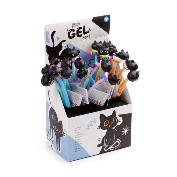 Propiska s tenkým hrotem - Lucky the Black Cat - Kočka