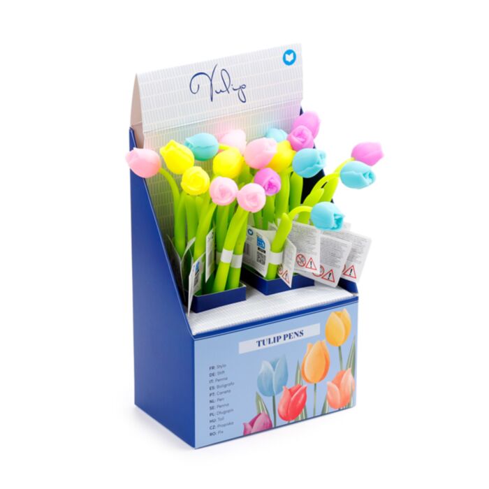 Propiska s tenkým hrotem - Tulips - Tulipány