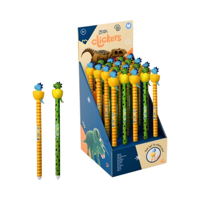 Propiska - klikací - cLickers - ocásek - Dinosaurus