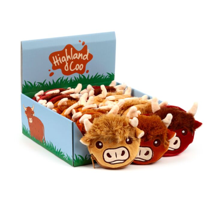 Peněženka - drobné - Skotská kráva Highland Coo