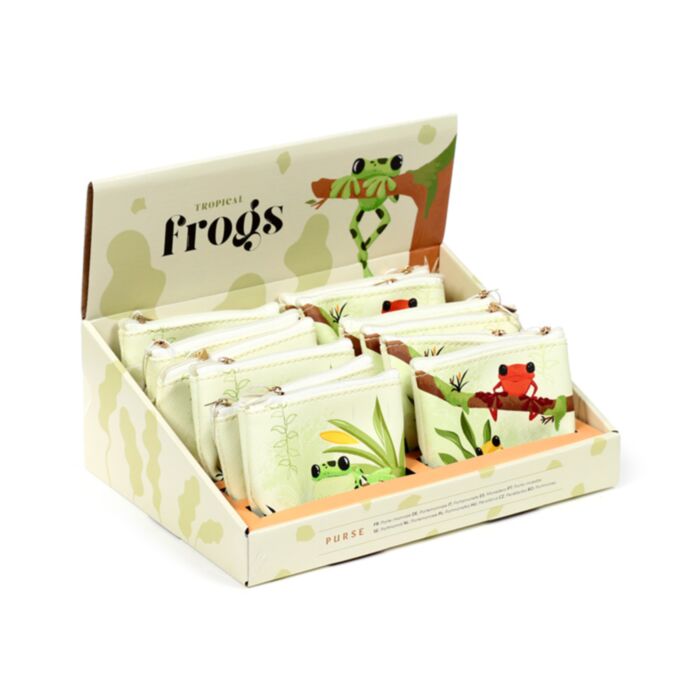 Peněženka z PVC - Tropical frogs - Žába